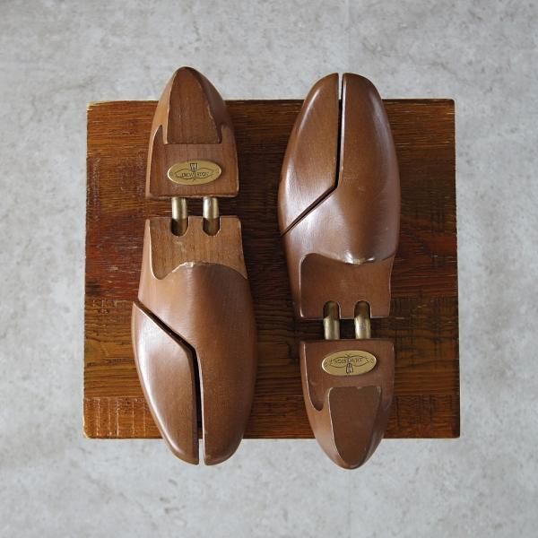 ★J.M.ウェストン SIZE 7【★純正シューツリー/041L】旧ロゴ/木製シューキーパー/Weston/ウエストン★i471