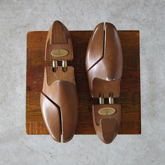 ★J.M.ウェストン SIZE 7【★純正シューツリー/041L】旧ロゴ/木製シューキーパー/Weston/ウエストン★i471