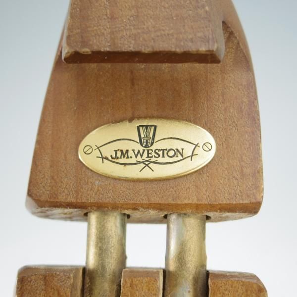 ★J.M.ウェストン SIZE 7【★純正シューツリー/041L】旧ロゴ/木製シューキーパー/Weston/ウエストン★i471