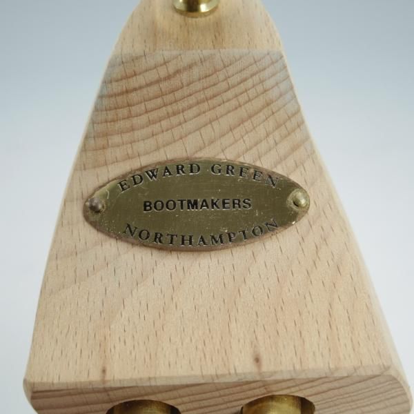 極上★エドワードグリーン UK8程度【定価￥20,900-★純正シューツリー】木製シューキーパー/メンズ/EDWARD GREEN★i473