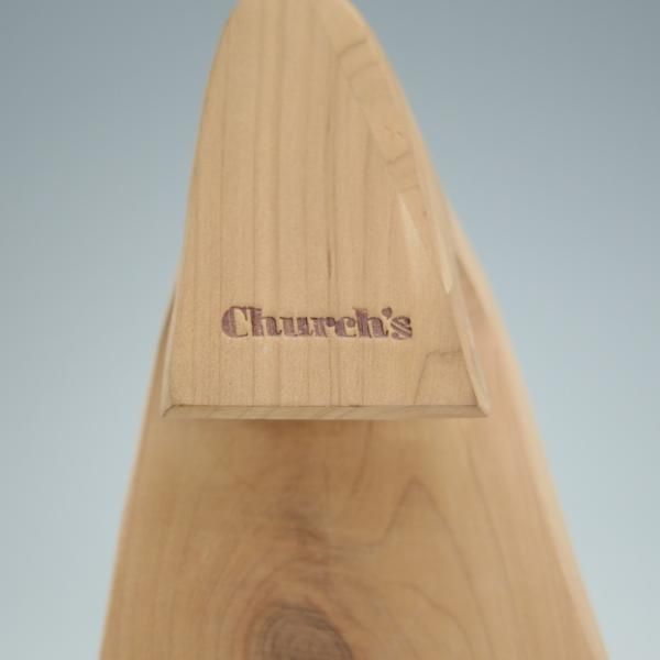 極上★チャーチ SIZE 8【定価￥17,600-★純正シューツリー/WESSEX】木製シューキーパー/メンズ/Church's★i477