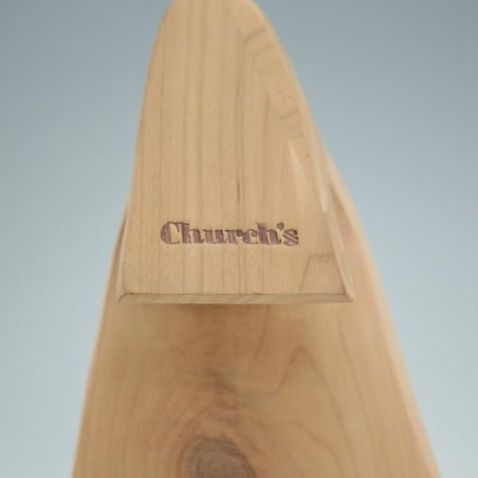 極上★チャーチ SIZE 8【定価￥17,600-★純正シューツリー/WESSEX】木製シューキーパー/メンズ/Church's★i477