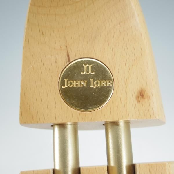 極上★ジョンロブ UK8程度【★純正シューツリー】木製シューキーパー/メンズ/JOHN LOBB★i479