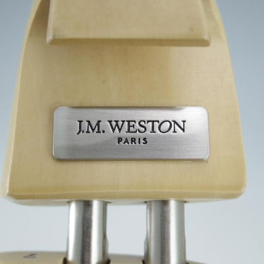 極上★J.M.ウェストン SIZE 7【定価￥16,500-★純正シューツリー/022L】木製シューキーパー/メンズ/Weston/ウエストン★i480