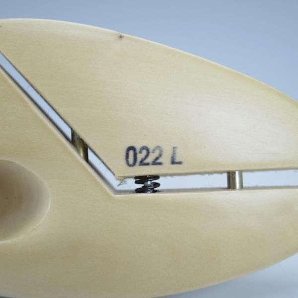 極上★J.M.ウェストン SIZE 7【定価￥16,500-★純正シューツリー/022L】木製シューキーパー/メンズ/Weston/ウエストン★i480