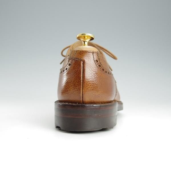極上★クロケット&ジョーンズ 5.5E【リッジウェイソール仕様★ロイドフットウェア別注/Jシリーズ】茶/Crockett&Jones★i443