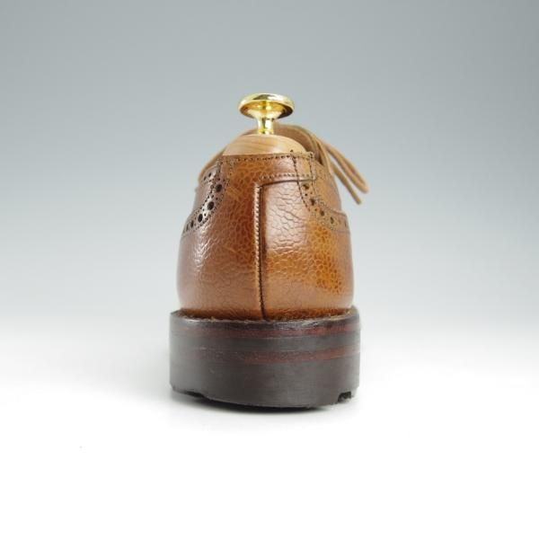 極上★クロケット&ジョーンズ 5.5E【リッジウェイソール仕様★ロイドフットウェア別注/Jシリーズ】茶/Crockett&Jones★i443