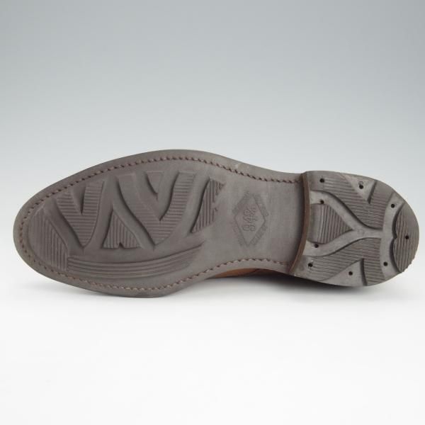 極上★クロケット&ジョーンズ 5.5E【リッジウェイソール仕様★ロイドフットウェア別注/Jシリーズ】茶/Crockett&Jones★i443