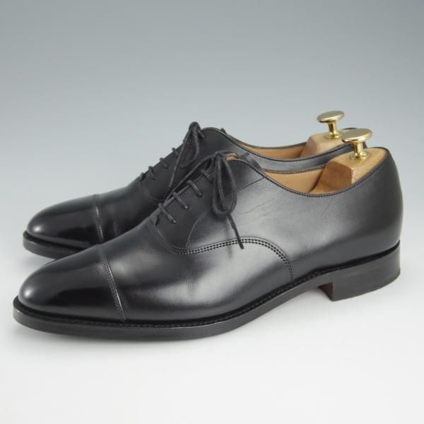 極上★(英)チーニー 7.5E【★ロイドフットウェア別注/Lloyd Footwear】Mシリーズ/89ラスト/ストレートチップ/カーフ/黒/CHEANEY★i446