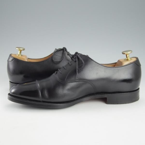 極上★(英)チーニー 7.5E【★ロイドフットウェア別注/Lloyd Footwear】Mシリーズ/89ラスト/ストレートチップ/カーフ/黒/CHEANEY★i446