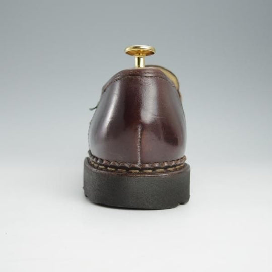 極上★パラブーツ SIZE 7【定価￥79,200-★ランス/REIMS/カフェ】CAFE/コインローファー/リスレザー/濃茶/メンズ/Paraboot★i447