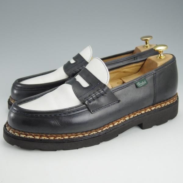 パラブーツ SIZE 8.5【ランス/REIMS/ビームス別注/紺×白】 | 高級中古