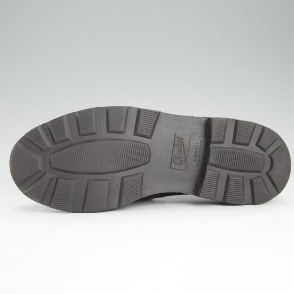 美品★パラブーツ SIZE 6【定価￥92,400-★VISON(ミンクファー)仕様/REIMS/ランス】コインローファー/リスレザー/黒/Paraboot★i449