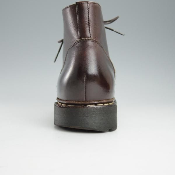 極上★パラブーツ SIZE 7【貴重★シャンボードのブーツタイプ/CHAMROUSSE】Uチップ/リスレザー/CAFE/カフェ/濃茶/Paraboot★i451