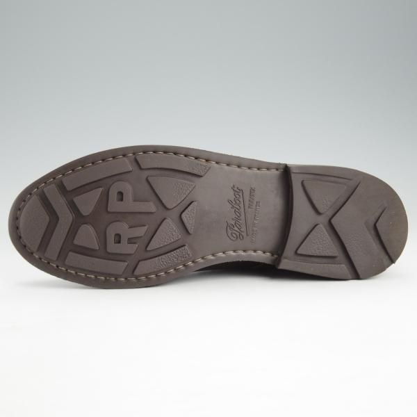 極上★パラブーツ SIZE 7【貴重★シャンボードのブーツタイプ/CHAMROUSSE】Uチップ/リスレザー/CAFE/カフェ/濃茶/Paraboot★i451