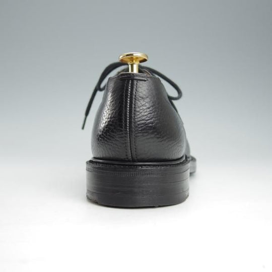 極上★チャーチ 75F/UK7.5【貴重★73ラスト/4都市ロゴ過渡期】ストレートチップ/グレインレザー/黒/メンズChurch's★i452