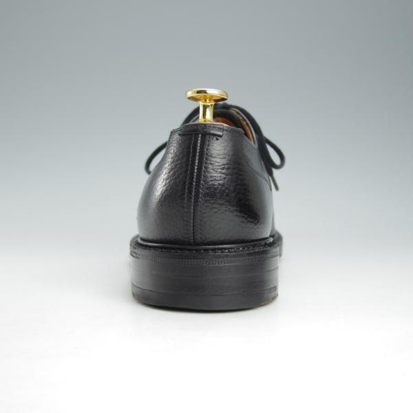 極上★チャーチ 75F/UK7.5【貴重★73ラスト/4都市ロゴ過渡期】ストレートチップ/グレインレザー/黒/メンズChurch's★i452