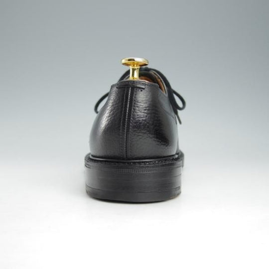 極上★チャーチ 75F/UK7.5【貴重★73ラスト/4都市ロゴ過渡期】ストレートチップ/グレインレザー/黒/メンズChurch's★i452