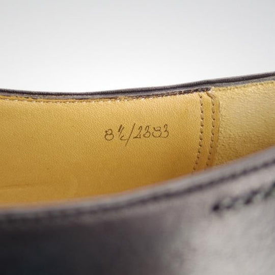 未使用★(仏)ベルルッティ SIZE 8.5【黒系パティーヌ★ヴェネチアレザー/ダービーシューズ】メンズ/Berluti★i454