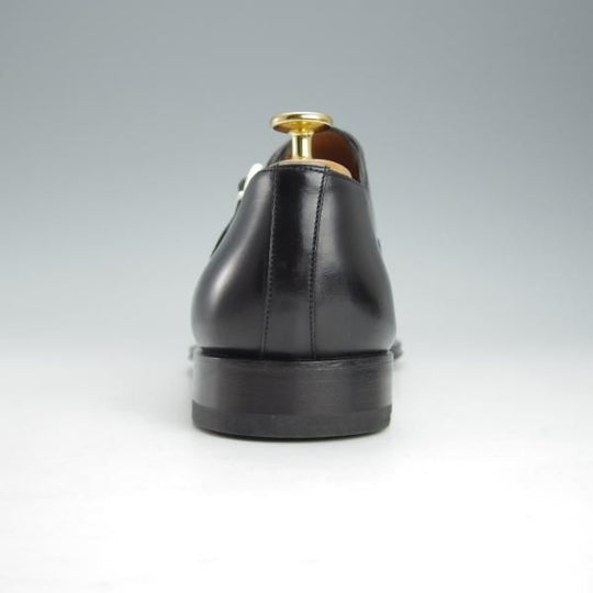 新品★(伊)サントーニ SIZE 7.5【★サイドモンク/6371】カーフ/黒/メンズ/Santoni★i455