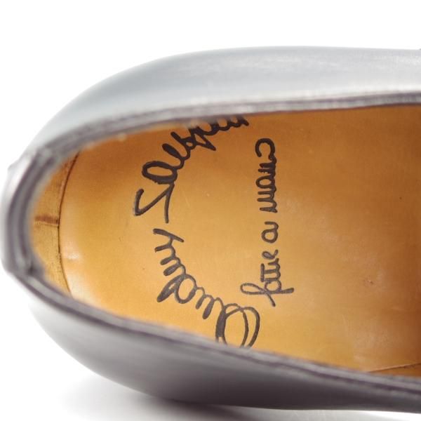 新品★(伊)サントーニ SIZE 7.5【★サイドモンク/6371】カーフ/黒/メンズ/Santoni★i455
