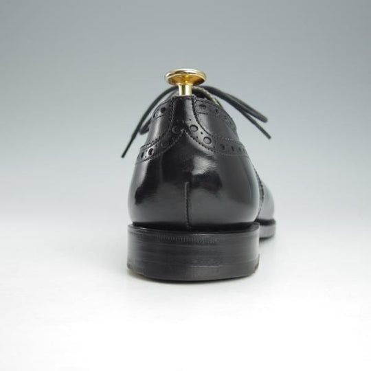 極美品★チャーチ 60F/UK6【貴重★73ラスト/ディプロマット同仕様】LAVANT/セミブローグ/カーフ/黒/メンズ/Church's★i457