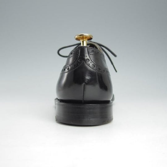 極美品★チャーチ 60F/UK6【貴重★73ラスト/ディプロマット同仕様】LAVANT/セミブローグ/カーフ/黒/メンズ/Church's★i457