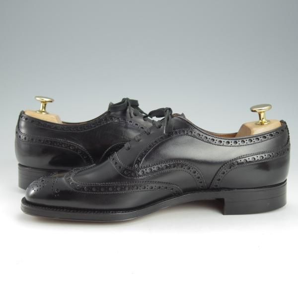 未使用★チャーチ 65F/UK6.5【デットストック品★2都市ロゴ(〜70's)/旧チャーチ/CHETWYND】73ラスト/チェットウィンド/黒/Church's★i458