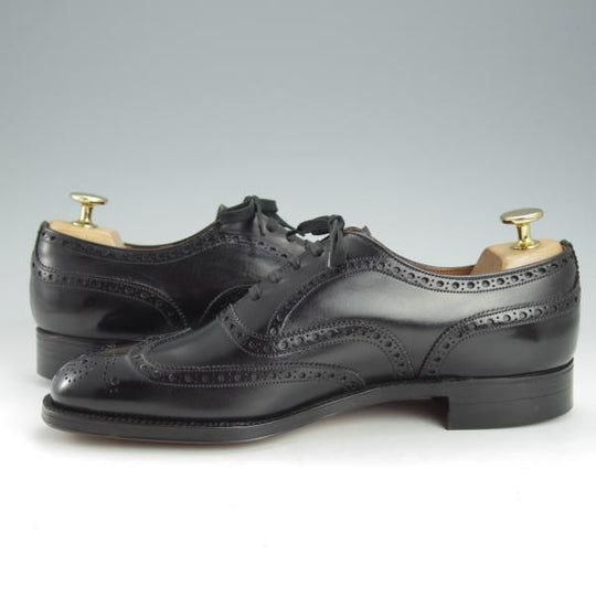 未使用★チャーチ 65F/UK6.5【デットストック品★2都市ロゴ(〜70's)/旧チャーチ/CHETWYND】73ラスト/チェットウィンド/黒/Church's★i458