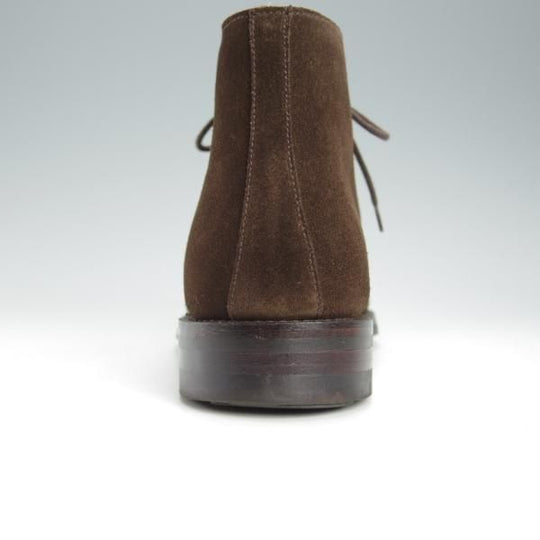 極上★クロケット&ジョーンズ 5.5E【定価￥77,000-★ダイナイトソール/CHERTSEY】224ラスト/チャッカブーツ/濃茶/Crockett&Jones★i459