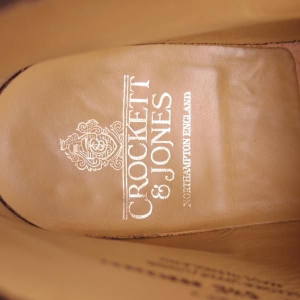 極上★クロケット&ジョーンズ 5.5E【定価￥77,000-★ダイナイトソール/CHERTSEY】224ラスト/チャッカブーツ/濃茶/Crockett&Jones★i459