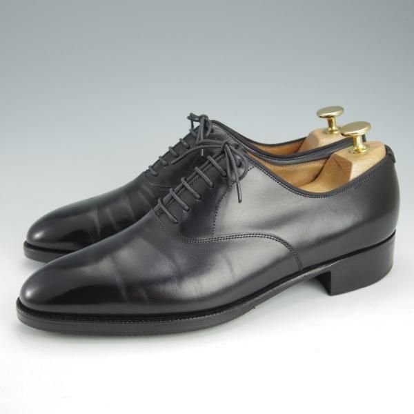 極上★ジョンロブ 6E【定価￥253,000-★プレステージライン/GARNIER 2/ガルニエ】7000ラスト/プレーントゥ/カーフ/黒/JOHN LOBB★i462