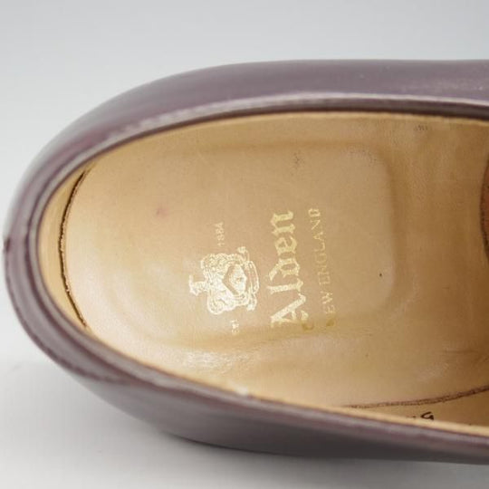 美品★オールデン 8D【定価￥169,400-★コードバン仕様/モディファイドラスト/54321】Vチップ/#8/バーガンディー/赤茶/Alden★i464