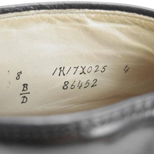 美品★オールデン 8D【貴重★コードバン仕様/6アイレットチャッカブーツ】モディファイドラスト/86452/黒/メンズ/Alden★i465