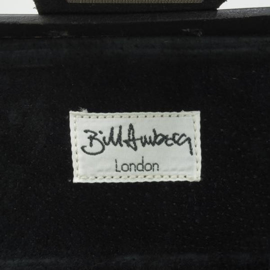 ★(英)ビルアンバーグ/Bill Amberg【時価30万円程度★レザー/アタッシュケース】ブリーフケース/メンズ/ビジネス/バッグ/黒/革/鞄★N5827