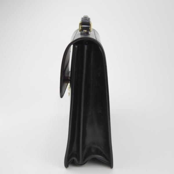 極美品★ポーター/PORTER【定価￥126,000-★ブライドルレザー仕様/CROWNシリーズ】ブリーフケース/黒/ビジネス/バッグ/革/鞄★N5828