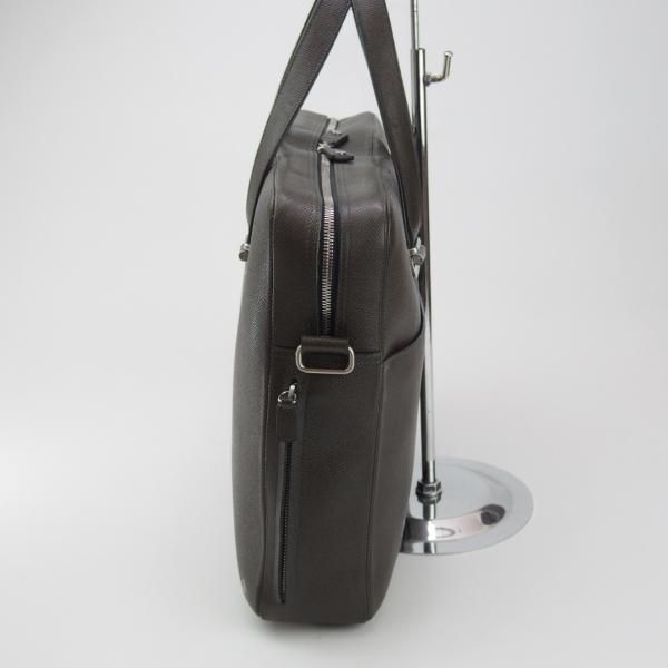 ★ダンヒル/dunhill【定価￥156,600-★ボードン/Bourdon Single Zip Briefcase】メンズ/ビジネス/バッグ/ブリーフケース/濃茶/革/鞄★N5830