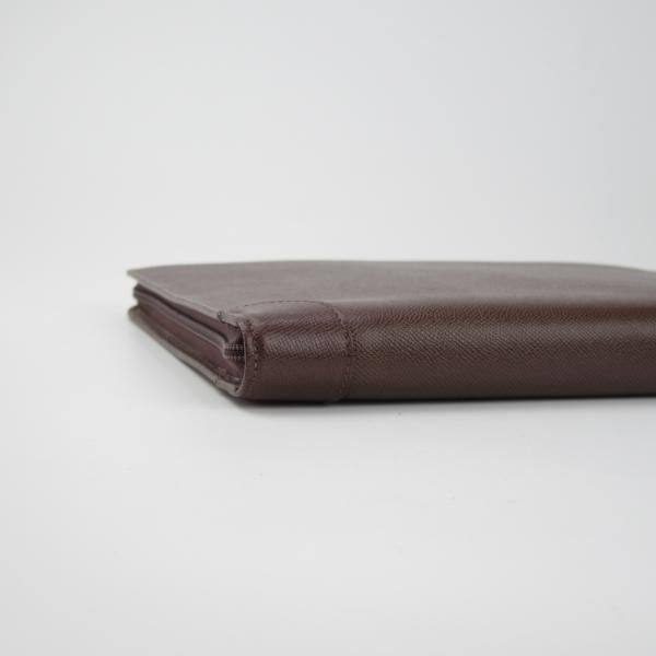 極美品★(仏)モラビト/MORABITO【定価7万円程度★レザー/クラッチバッグ】ユニセックス/メンズ&レディース/ビジネス/バッグ/濃茶/鞄★N5832