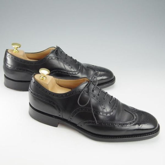 極上★チャーチ 65F/UK6.5【現行定価￥176,000-★チェットウィンド/CHETWYND】173ラスト/フルブローグ/カーフ/黒/メンズ/Church's★i483