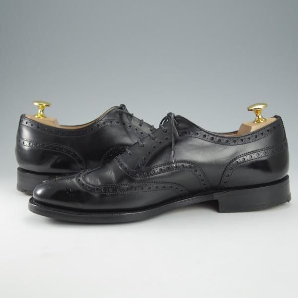 極上★チャーチ 65F/UK6.5【現行定価￥176,000-★チェットウィンド/CHETWYND】173ラスト/フルブローグ/カーフ/黒/メンズ/Church's★i483