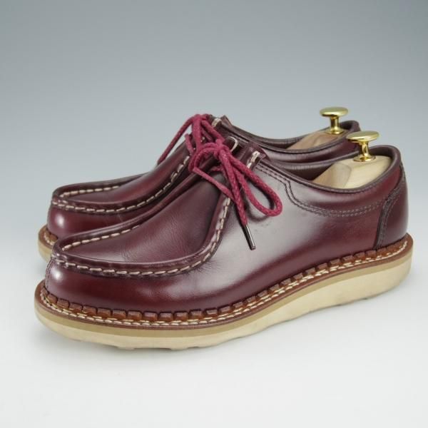 極上★安藤製靴 SIZE 23.5【定価￥38,500-★CHATIRO/ミカエル風モデル】チャチロ/チロリアンシューズ/オイルドレザー/赤茶★i484