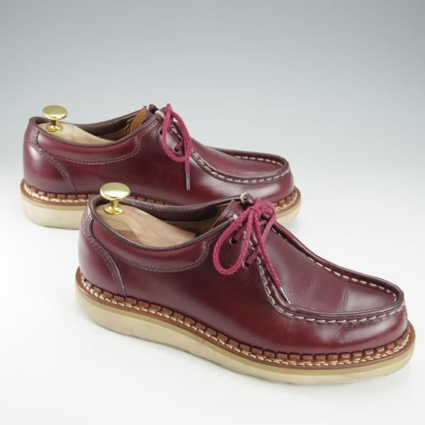 極上★安藤製靴 SIZE 23.5【定価￥38,500-★CHATIRO/ミカエル風モデル】チャチロ/チロリアンシューズ/オイルドレザー/赤茶★i484