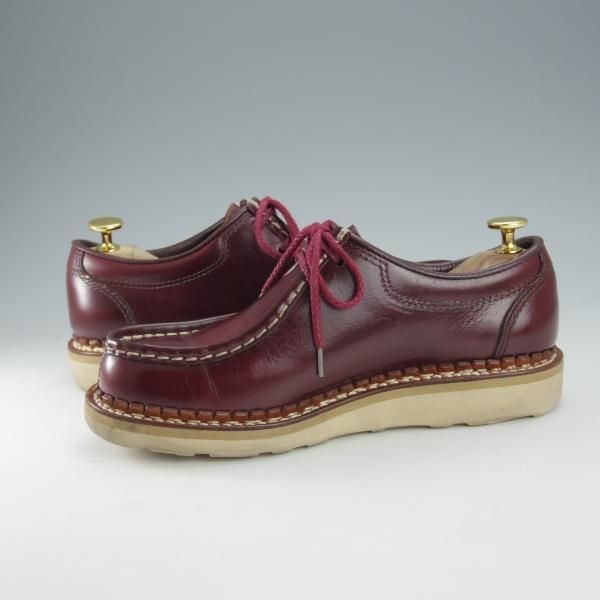 極上★安藤製靴 SIZE 23.5【定価￥38,500-★CHATIRO/ミカエル風モデル】チャチロ/チロリアンシューズ/オイルドレザー/赤茶★i484