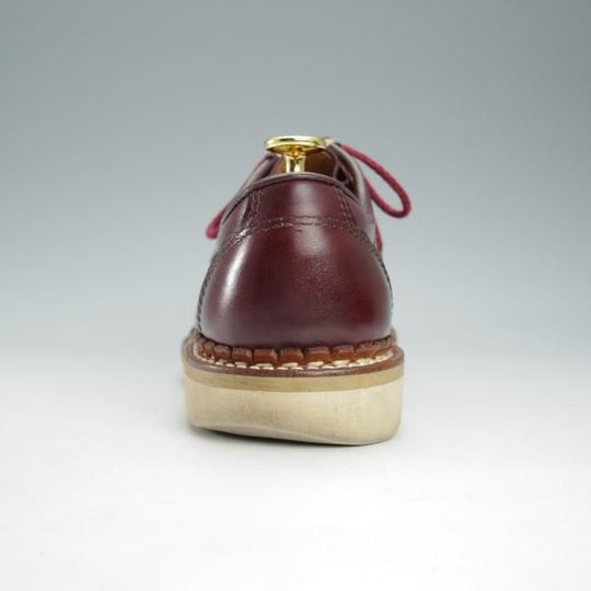 極上★安藤製靴 SIZE 23.5【定価￥38,500-★CHATIRO/ミカエル風モデル】チャチロ/チロリアンシューズ/オイルドレザー/赤茶★i484