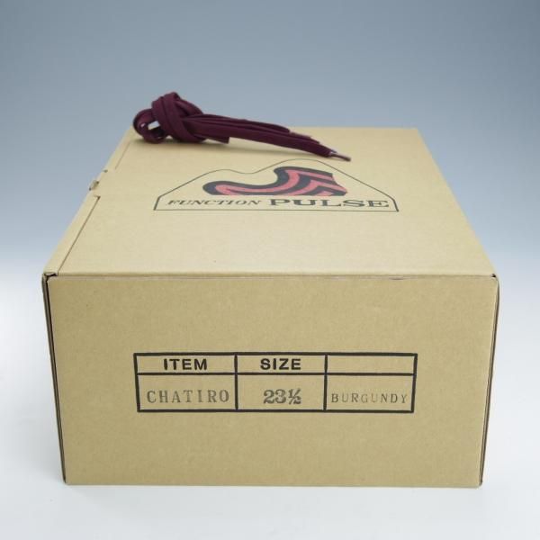 極上★安藤製靴 SIZE 23.5【定価￥38,500-★CHATIRO/ミカエル風モデル】チャチロ/チロリアンシューズ/オイルドレザー/赤茶★i484