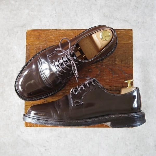 ★チャーチ 50F/UK5【現行定価￥161,700-★シャノン/SHANNON】103ラスト/プレーントゥ/ライトエボニー/濃茶/メンズ/Church's★i486