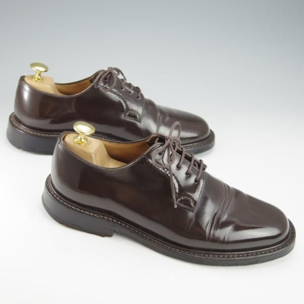 ★チャーチ 50F/UK5【現行定価￥161,700-★シャノン/SHANNON】103ラスト/プレーントゥ/ライトエボニー/濃茶/メンズ/Church's★i486