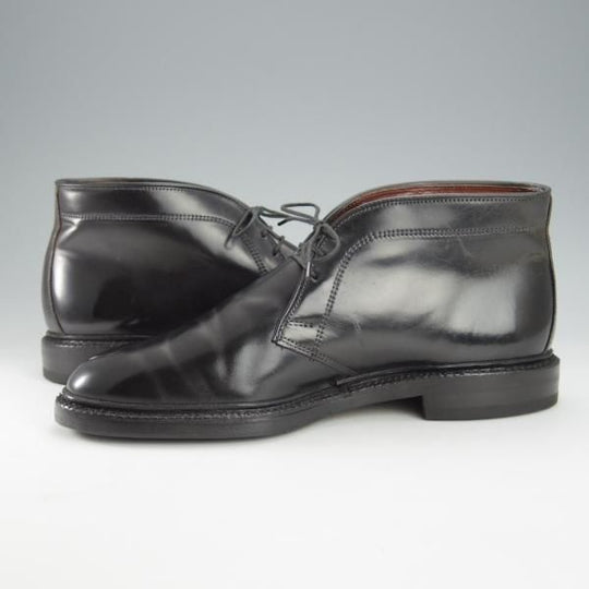 極上★(米)アレンエドモンズ 7.5D【定価￥170,500-★コードバン仕様/Dundee】チャッカブーツ/黒/メンズ/ALLEN EDMONDS★i487