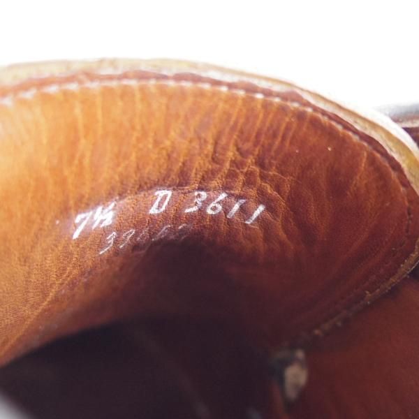 極上★(米)アレンエドモンズ 7.5D【定価￥170,500-★コードバン仕様/Dundee】チャッカブーツ/黒/メンズ/ALLEN EDMONDS★i487