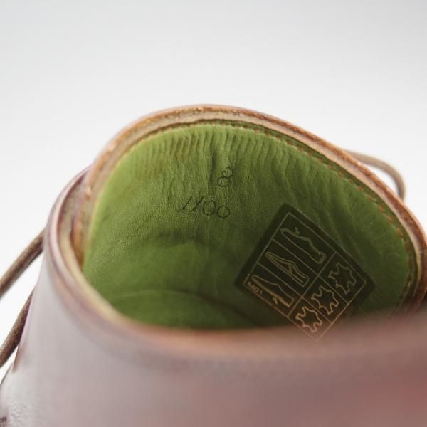 美品★(仏)ベルルッティ SIZE 8【★ヴェネチアレザー/Uチップ】1100/濃茶/メンズ/Berluti★i488